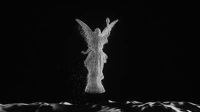 Angel 3d animation