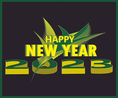 2023 HAPPY NEW YEAR 2023 design graphic design happy new year harsenkdesign newyear