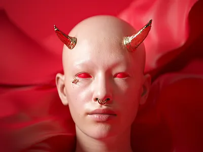 Perfection 3d c4d design freak illustration monster nft octane render zbrush