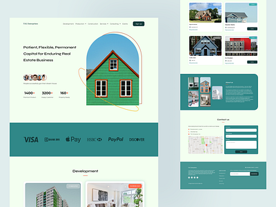 Real Estate Website architecture auction branding building clean website dribbble best shot minimal ofspace real estate real estate website real state agancy realstate realstate website web design