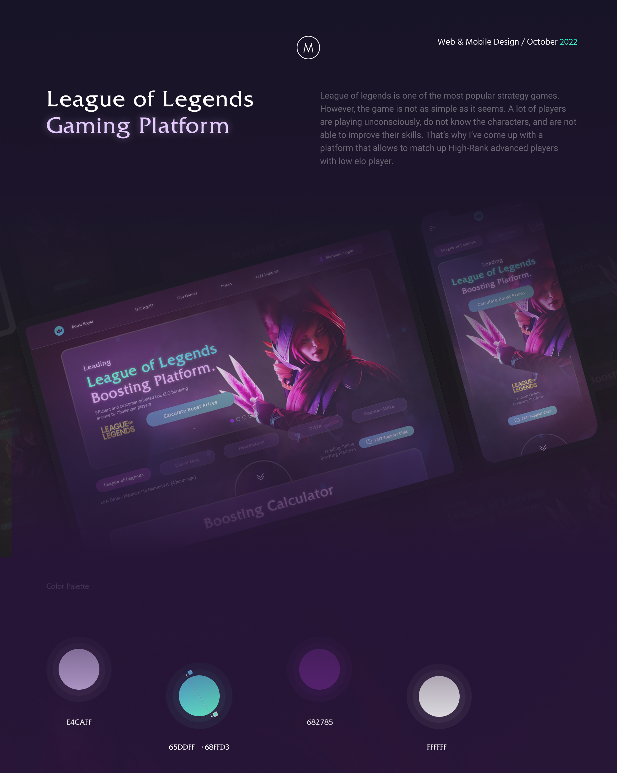 Gaming Platform | UX/UI Concept design minimal ui user experience user interaction user interface ux web