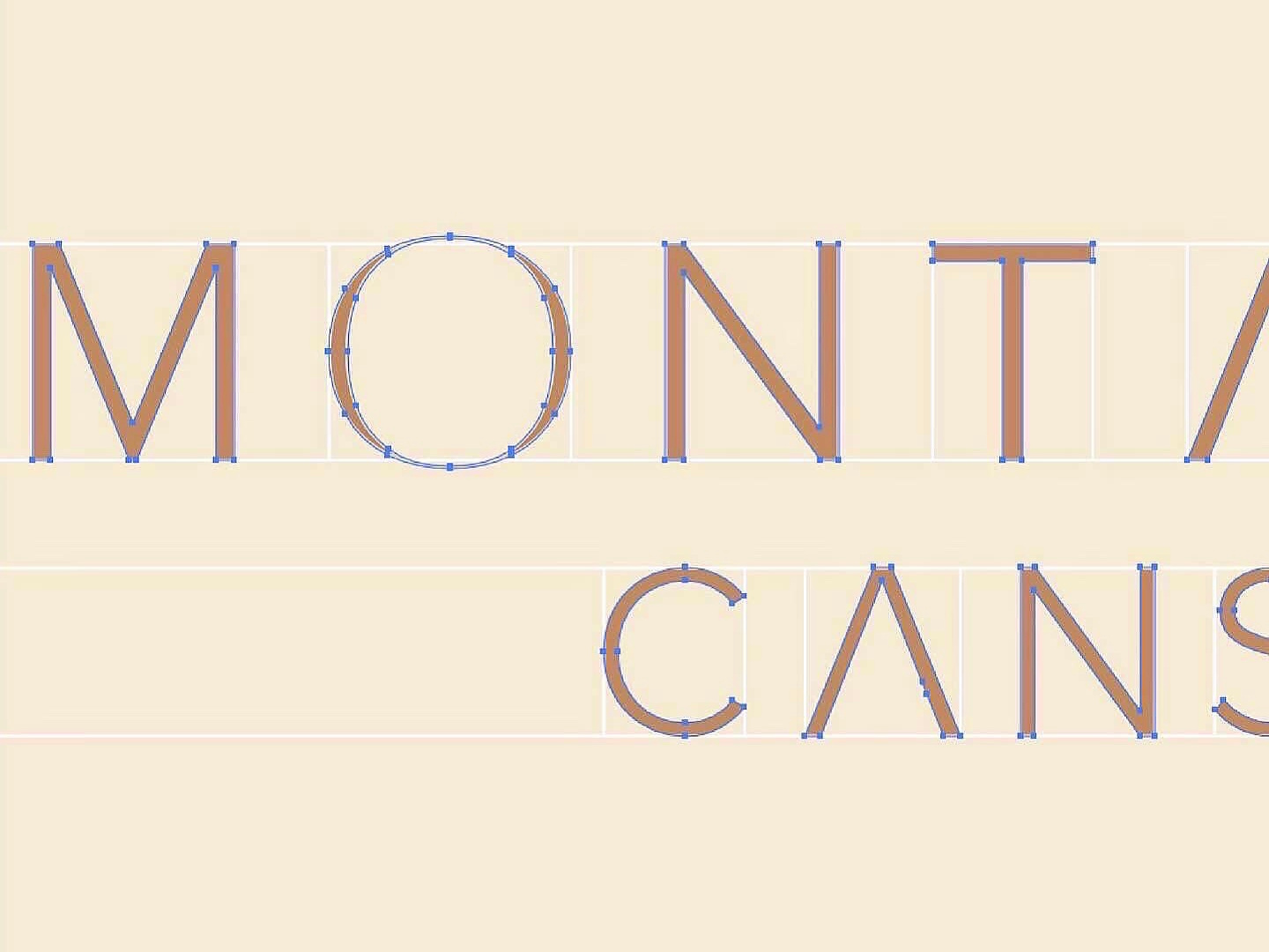 Logo Development for Montana Cans branding design graphic design logo logo development sketch typography visualdesign