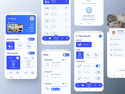 JSmart Home app design ui ux