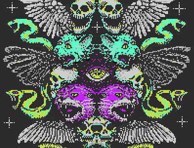 Apparition animation character design design illustration pixel art