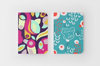 Notebook cover design 2d abstract art artwork book color colorful cover creative design digital art graphic design green illustration illustration art pattern print procreate product product design