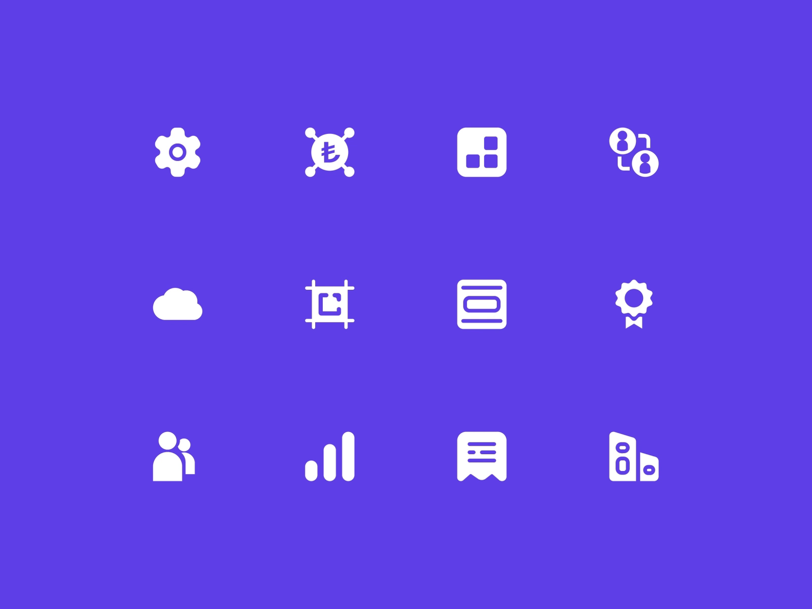 Dashboard Icons by Seçkin on Dribbble