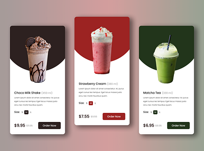 Daily UI 030 - Pricing adobe xd app beverage daily ui dailyui design drinks figma food app foodapp fooddelivery pricing ui ui design uidesign uiux uiuxdesign ux ux design uxdesign