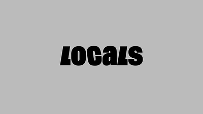 Locals agency branding logo logo trends logotype redesign studio trends 2023 typography