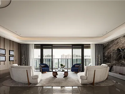 Revolution project: Render high-end apartment in the US 3d rendering services