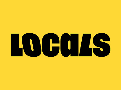 Locals logotype best logo brand identity branding custom logo logo logo design logo trends 2023 logotype redesign typography