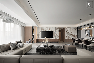 Diamond Goldmark project rendering by K-render 3d rendering services