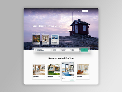 Travel Landing Page landing product design travel trip ui ui designer uiux ux designer