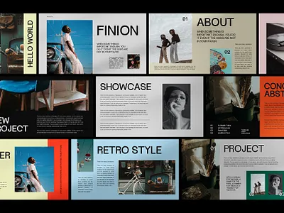 Funion - Powerpoint Presentation #6 app branding design graphic design illustration logo typography ui ux vector
