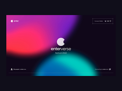 Enterverse - Metaverse Festival animation dao design metaverse nft ui web3