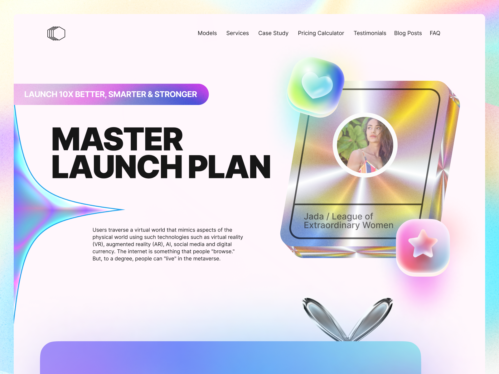 MASTER LAUNCH PLAN - WEBSITE UI DESIGN- STREAMING WEBSITE DESIGN 2023 adobe xd blockchain crypto design figma metaverse nft nft website design nftart onlyfans streaming website ui ui ux design website inspiration website mockup