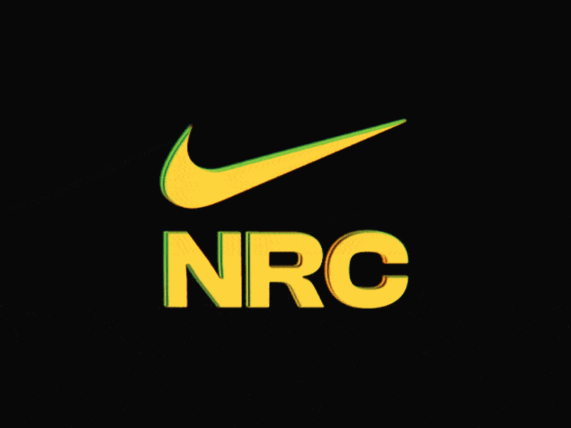 NRC Logo Redesign animation branding logo nike nike run club nikerunning nrc photomosh redesign