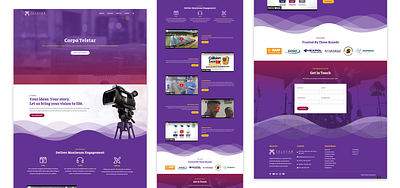 Tellstar Productions app branding design graphic design illustration logo typography ui ux vector