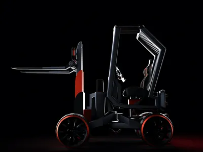 Fork-e 3d animation art artwork blender branding color design flat graphic design illustration logo motion graphics ui