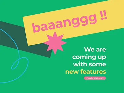 New features coming soon creativity dailytask design graphic design green illustration logo minimal productivity todo vector