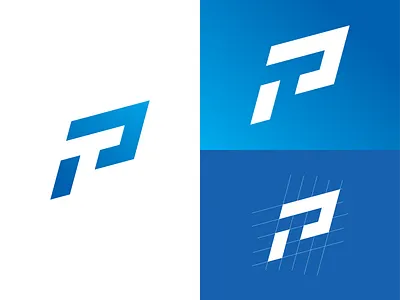 P+T Logo Design! branding design graphic design illustration it logo logo minimalist negative space logo pt initial logo pt logo typography ui vector