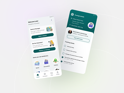 DeLo- a crowdsourced intercity delivery app app app design branding chat delivery app delo design dunzo light theme profile track request ui ui design ux