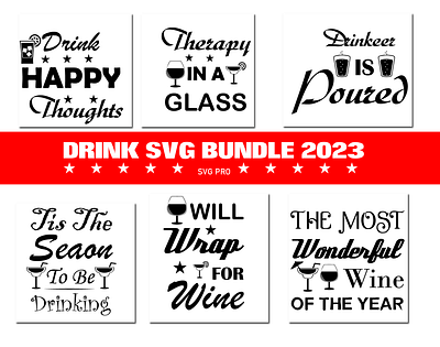 drink svg bundle 2023 3d animation app branding design graphic design illustration logo motion graphics typography ui ux vector