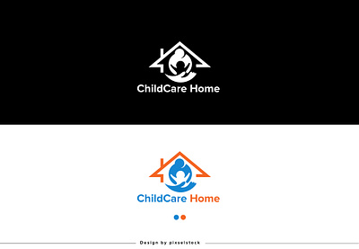 child care home logo business logo graphic design logo logo design logo maker minimalist logo professional logo