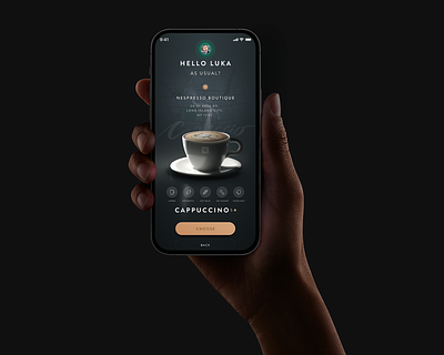 Coffee App app coffee design drinks food interactive interface ui
