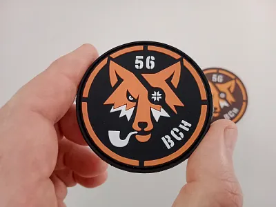 Fox team / ZSU Sniper platoon insignia design fox graphic design identity illustration logo military patch patchdesign sniper ukraine ukrainian army war warinukraine zsu