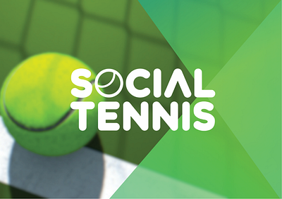 Social Tennis Branding / Social Media Marketing branding design graphic design illustration logo typography vector