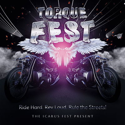 Unleashing the Power: Torque Fest 2025 design freelance fyler graphic design photoshop socialmedia vector