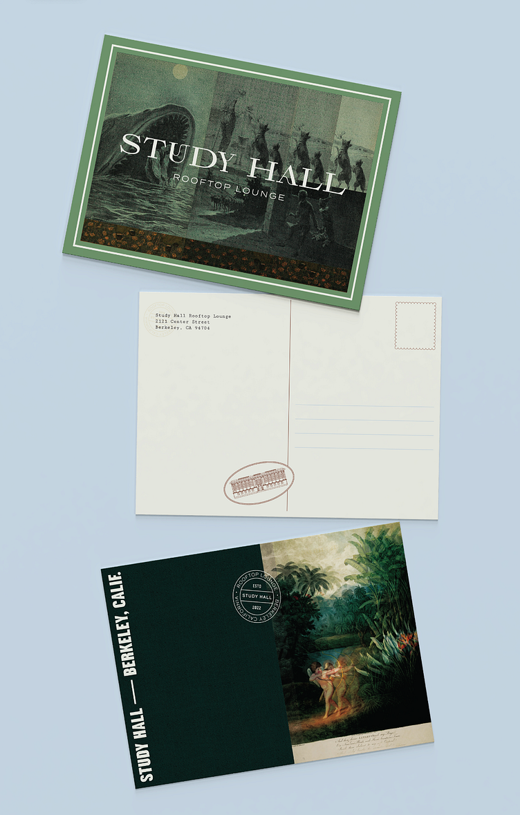 Study Hall Postcards by Hannah Maynor on Dribbble