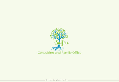 safffire consulting and family office logo design logo logo design