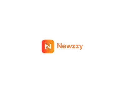 Newzzy logo design 2d 3d behnace brand branding design designer dribble graphic designer graphic designing illustration logo ui