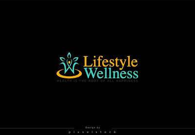 Lifestyle wellness logo logo logo design