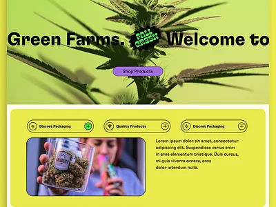 Fall Geen Site redesign design ui web design