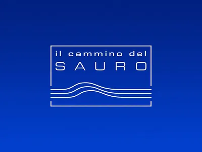 Il Cammino del Sauro. Local tourism related project. branding design graphic design lettering logo packaging