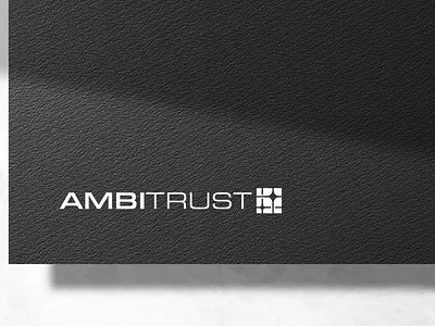 Ambitrust. Construction industry association. branding design graphic design lettering logo packaging