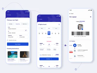 PolAvia: airline app 🛫 airline app app design figma flight booking app mobile mobile app travel app ui ui design ux design