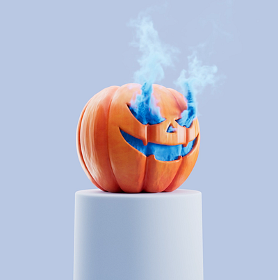 Nightmares 3d animation c4d design halloween motion graphics nightmare pumpkin redshift render