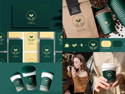 Coffee shop, cafe, cafe branding, logo & brand identity brand design brand identity branding cafe cafe logo coffee shop company branding graphic design logo logo design logos logotype visual identity