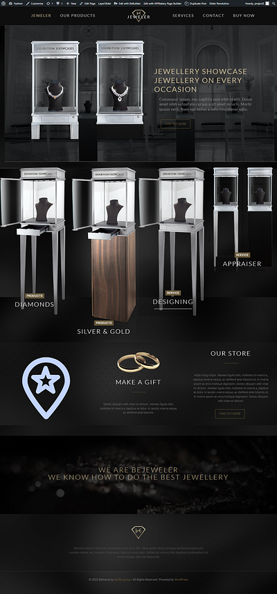 Website Design 3d animation branding design ecommerce elementor graphic design illustration landing page logo motion graphics product design shopify store shopify website squzee ui