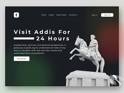 Debay - Landing page concept dark design illustration landing page ui ux website