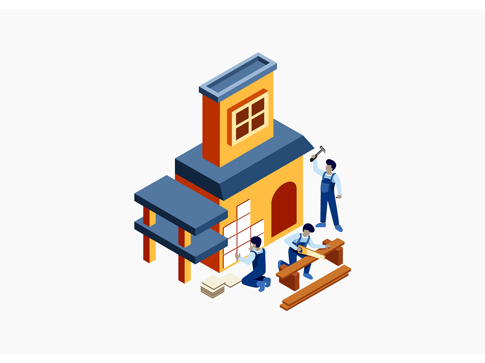 isometric-build-a-house-vector-illustration-by-ianmikraz-on-dribbble