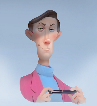 Bad look character characterdesign digitalart mascot design vector illustration