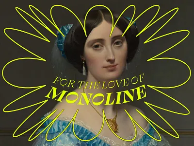 FOR THE LOVE OF MONOLINE clipart creative market illustration linear mono line nostalgic retro