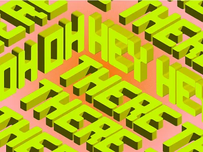 PIXEL LOVE 3d character illustrator 3d nostalgic pixel retro