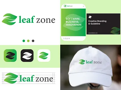 Leaf zone Logo Design brand brand identity branding icon identity logo logo ideas logo inspirations logo mark logodesign logofolio logotype minimal minimalist logo monogram symbol typography ui vector vector logo design