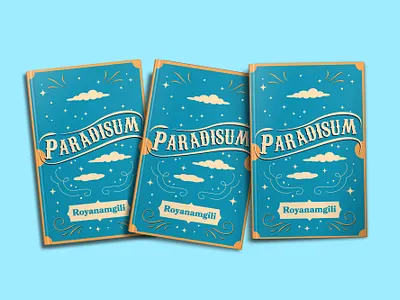 Vintage Typography Book Cover book cover illustration logo logotype minimal typography vintage vintage style