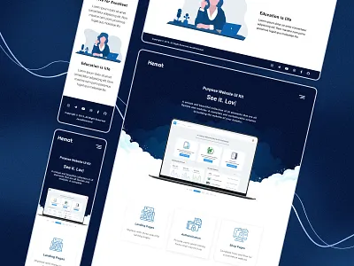 Hemat - Design UI/UX Website design figma responsive ui ux website